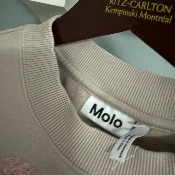 Molo sequin-faces organic cotton sweatshirt - Picture 5 of 9